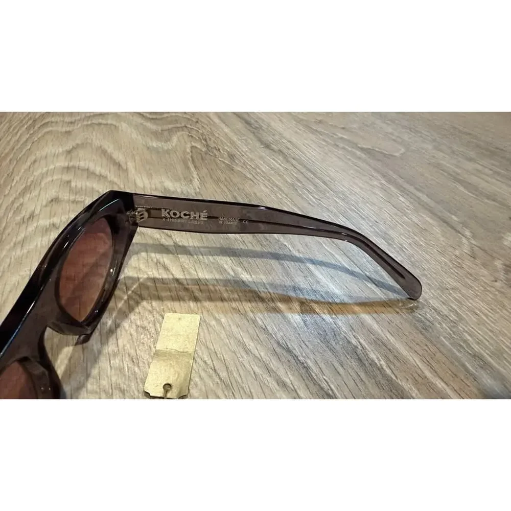 Koché x Thierry Lasry Cobalt Sunglasses Grey Pink Gradient NWT 816